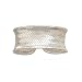 Concave Woven Cuff Bracelet