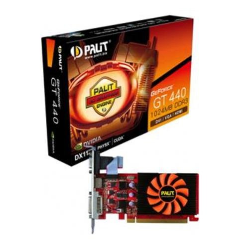 Palit GF GT440 Grafikkarte (PCI-e, 1024MB GDDR3 Speicher, DVI, HDMI, 1 GPU) Preisvergleich