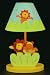 Plush Laughing Lions Kids Lamp