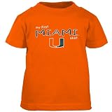 Miami Hurricanes Orange Infant My First T-shirt