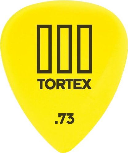 Dunlop 462R.73 Tortex® TIII, Yellow, .73mm, 72/Bag
