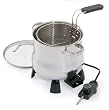 Presto 6020 Options 6-Quart Electric Multi-Cooker, Stainless Steel