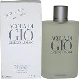 Acqua Di Gio By Giorgio Armani For Men. Eau De Toilette Spray 6.7 Ounces