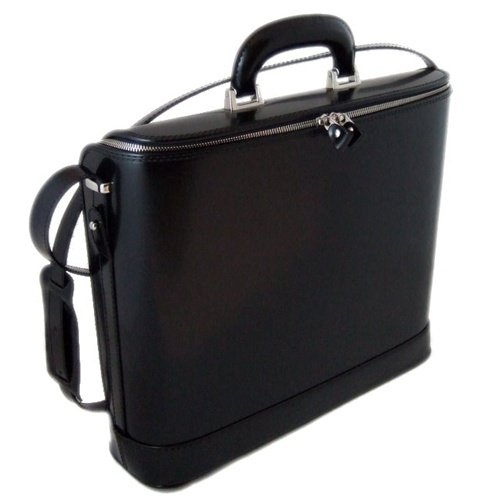 Pratesi Rafaello PC Briefcase in Black-15