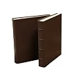 Genuine Italian Leather Bound Album, 60 Pages, Photo Squares Included, 8" x 9-1/2"