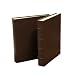 Genuine Italian Leather Bound Album, 60 Pages, Photo Squares Included, 8" x 9-1/2"