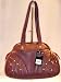 Stone Mountain Houston Burgundy Leather Shoulder Bag Handbag Purse