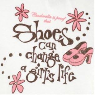 Cinderella is proof that shoes can change a girls life Body Suit, White, Long Sleeve