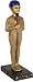 Ptah Egyptian God of Cratsmanship Statue, 8"H