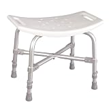 Brylane Home Shower & Bath Bariatric Bench without back Brylane Home Shower & Bath Bariatric Bench without back