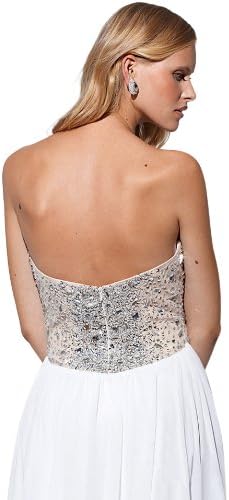 Terani Couture Glamorous Gown 1529, Ivory, 6