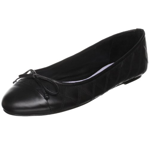 Delman Women’s Falon Ballet Flat,Black,6 M US