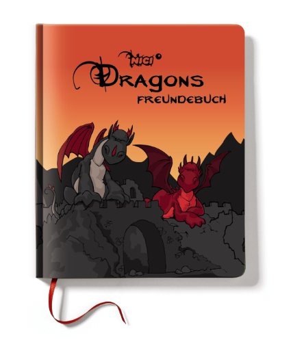 Nici 34128 - Freundebuch Drachen deutsch DIN A5