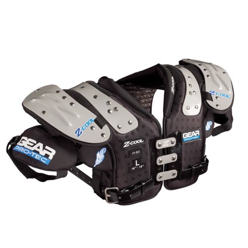 Gear Pro Tec Z COOL QB DB WR Football Shoulder Pads Small