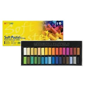 Mungyo-Gallery-Soft-Pastels-Cardboard-Box-Set-of-32-Half-Sticks-Assorted-Colors