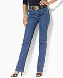 Lauren Jeans Co. Jeans, Tanya Classic Straight Leg Stanton Wash Stanton 16R