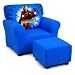 Kidz World 1960-1-IMB Iron Man 2 Club Chair and Ottoman Set