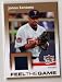 2007 Fleer Ultra Johan Santana Game Used Jersey Baseball Card