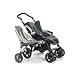 Buggypod 841006 - Beiwagen f�r Buggy, Sport und Kinderwagen mit 1 dicken Rohr, Steingrau