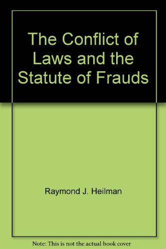 The conflict of laws and the statute of frauds