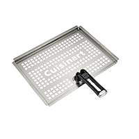 Cuisinart CGT-111 12 x 16-Inch Stainless Steel Grilling Platter with Removable Handle