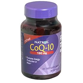 Natrol CoQ-10, 150 mg (30 Softgels) by Natrol (incl Laci Le Beau Teas)