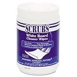 Dymon DYM90891 Scrubs White Board Cleaner Wipes (120/Canister)