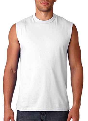 Jerzees Adult HiDENSI-T Sleeveless T-Shirt ( Pack of 3 )