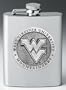 West Virginia Mountaineers 8 oz Stainless Steel Flask - NCAA College Athletics