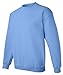 Gildan Men's Heavy Blend Crewneck Waistband Sweatshirt, Small, Carolina Blue