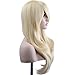 YOPO Wig 28'' Long Wavy Curly Wigs for Women Synthetic Cosplay Costume Party Full Daily Wig, Heat Resistant Wigs