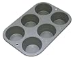 OvenStuff Non-Stick 6-Cup Texas Muffin Pan