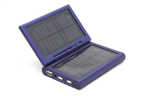 SunCell 3,600 mAh Solar Charger (Blue)