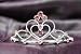 Beautiful Bridal Wedding Tiara Crown with Pink Crystal Party Accessories C16055