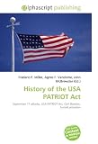 History of the USA PATRIOT Act: September 11 attacks, USA PATRIOT Act, Civil liberties, Sunset provision