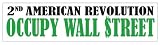 Pack Of 100 Political Rally Bumper Stickers - We Are The 99% OWS Occupy Wall Street 2nd American Revolution