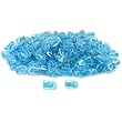 Blue Fancy Swirl Glass Beads Beading 10mm Approx 100