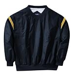 Sport-Tek Nylon Wind Shirt with Shoulder Stripe