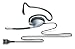 Electronics : Behind Neck Monaural Headset