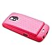 Hyperion Samsung Galaxy Nexus Extended Battery HoneyComb TPU Case Pink (Hyperion Retail Packaging) **Compatible with ALL Hyperion, Qcell, and Anker Galaxy Nexus Extended Battery Models**