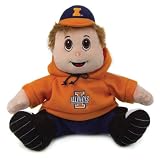 ILLINOIS FIGHTING ILLINI 9 OFFICIAL PLUSH MASCOT
