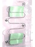 Snakes & Ladders Wall Mounted Bathroom Chrome Towel Rail