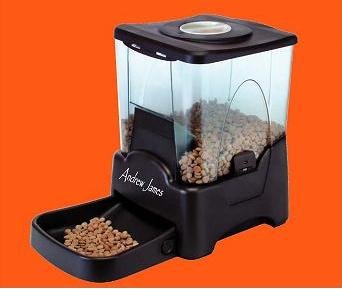 Andrew James Large 90 Meal Automatic Cat & Dog Pet Feeder / Bowl with Voice