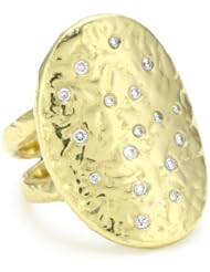 Jolie B. Ray "Vino" Diamond Gypsy Cocktail Ring, Size 7