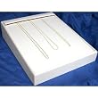 Bracelet Chain Display Jewelry Fixture White