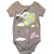 Baby Togs Dr. Seuss Going Places Newborn Bodysuit, 3 Months, Grey Heather