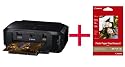 Canon PIXMA iP4700 Tintenstrahldrucker DUPLEX + Photopapier 50Blatt 10x15 PP-201 + USB Kabel & 10 SilverTrade-INK Patronen IP 4700