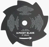 412crmoDplL. SL160  Husqvarna Outdoor 952 711585 8 Brush Blade