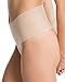 SPANX Women's Oh My Posh! High Waisted Thong, Natural, Small