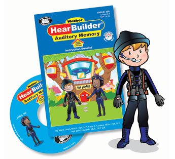HearBuilder Auditory Memory Interactive Software Program Home Edition - Super Duper Educational Learning Toy for Kids